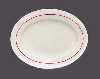 Art-deco era Myott 2316B oval turkey platter made in England