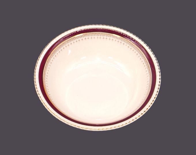 Simpsons Potters SIM8 round vegetable serving bowl. Solian Ware ironstone made in England.