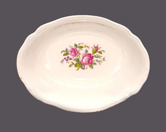 Vintage Johnson Brothers JB339 oval serving bowl made in England. Flaws.