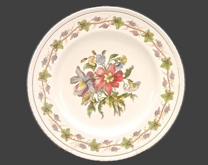 Antique Crown Ducal Riviera dinner plate made in England.