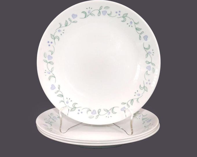 Vintage Corelle Country Cottage bread plates made in the USA.