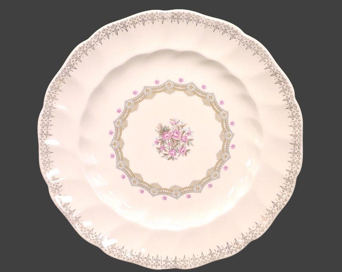 Sovereign Potters Fidelity luncheon plate. English ironstone decorated in Canada. Sold individually.