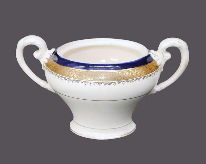 Art-deco era Myott Formelite | BU619 sugar bowl made in England. Bowl has no lid.