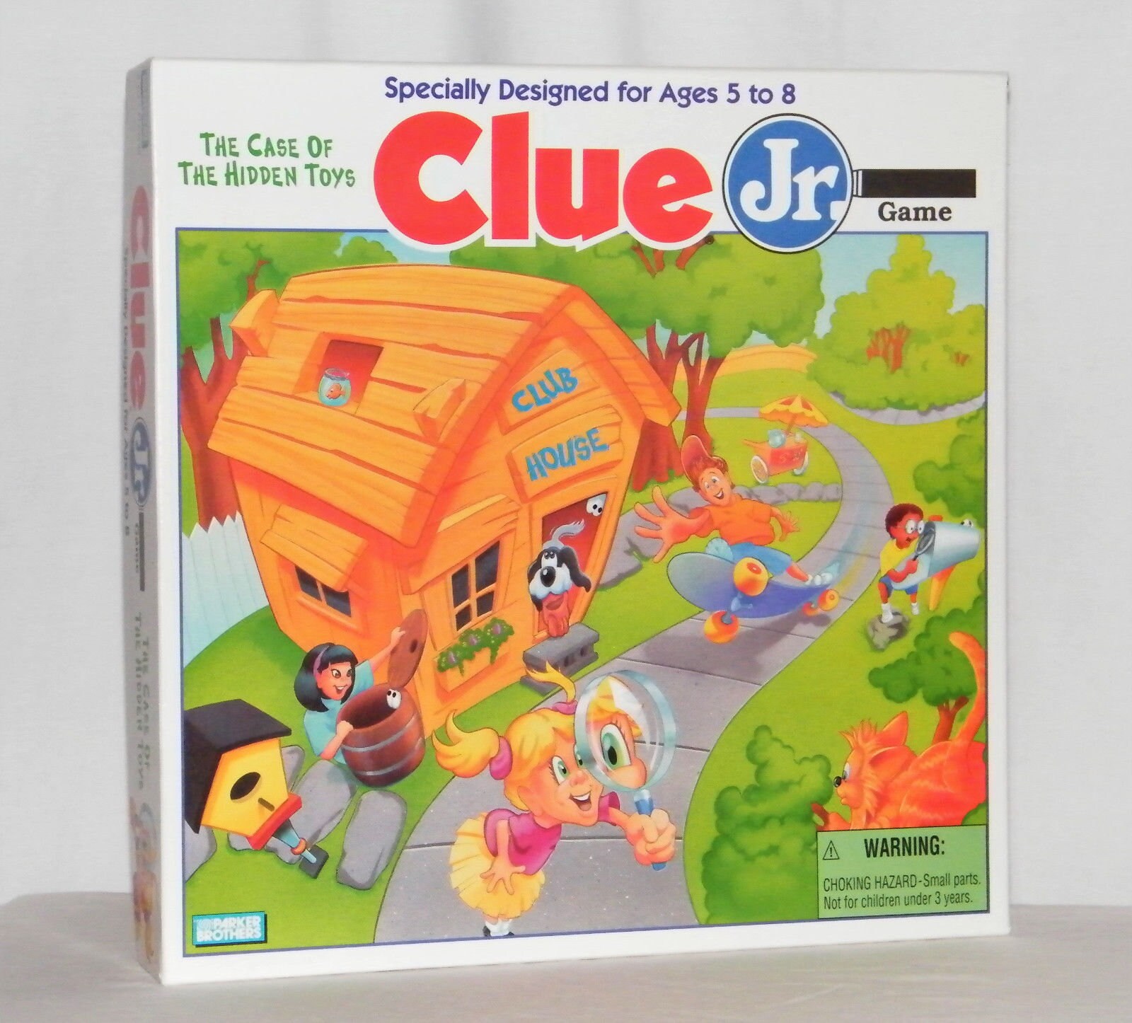 Vintage 1995 Clue Jr The Case Of The Hidden Toys Board Game By Parker 