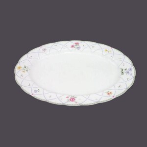 Mikasa Spring Prose A8010 oval bone china platter.