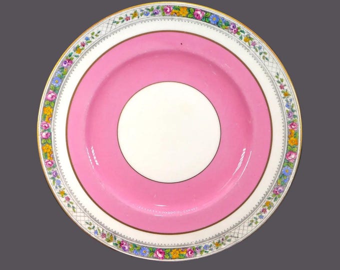 Antique art-nouveau period Royal Cauldon | Cauldon 2104T hand-painted luncheon plate made in England.