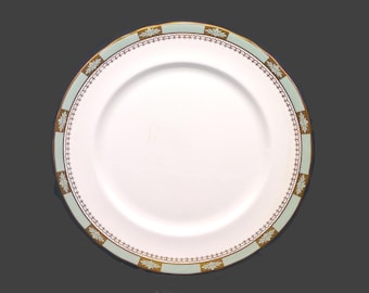 Vintage Aynsley AYN40 128 bone china dinner plate made in England.