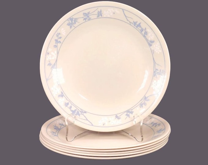Six Corelle Corningware First of Spring bread plates made in USA.