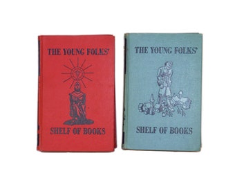 Vintage Junior Classics books: Hero Tales & Stories that Never Get Old.