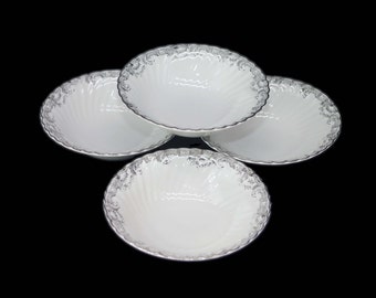 Set of Washington Pottery | Swinnertons Silverlea coupe cereal bowls made in England. Choose quantity below.