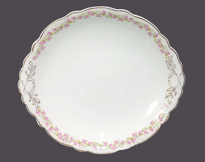 Antique Grindley The Imperial Genoa lugged cake cookie serving plate made in England.
