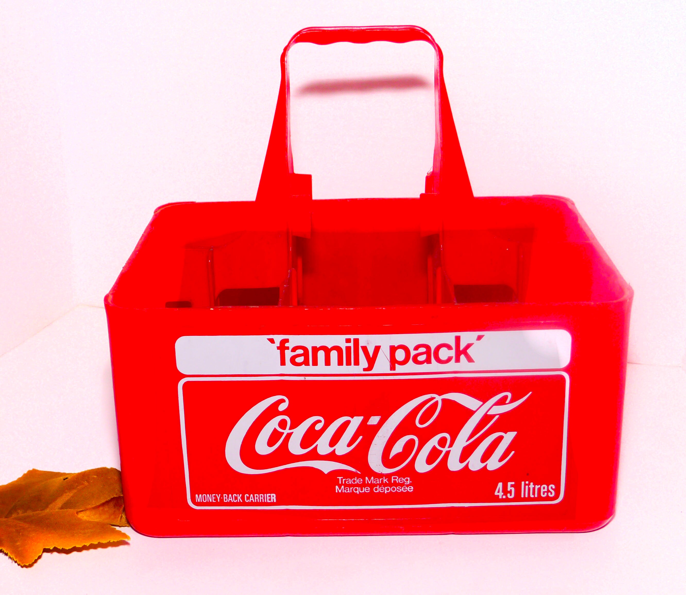 Cocacola Familypack Moneyback Bottle 4.5L Carrier. Holds Etsy Canada