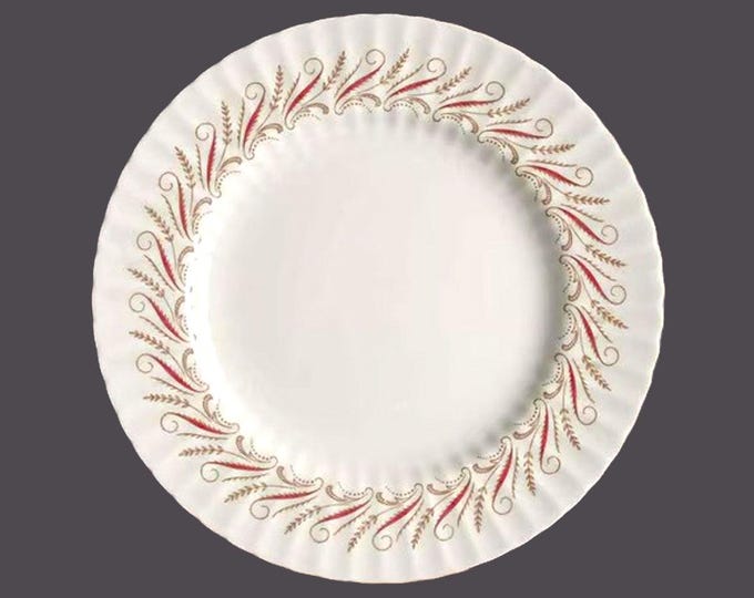 Vintage Paragon Harmony Red salad plate. Bone china made in England.