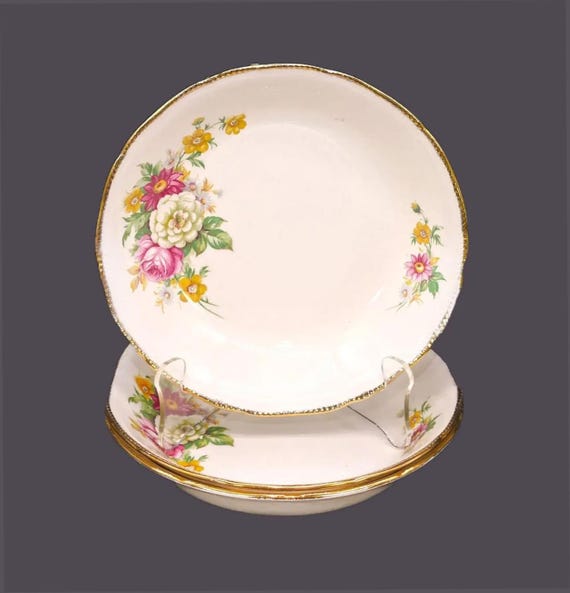 Vintage Royal Swan Riverdale Suppenschüsseln made in England. 3 Schalen