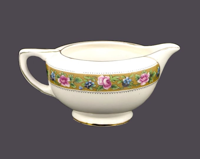 Antique Edwardian Age Wedgwood Rosedale creamer jug. Imperial Porcelain made in England. Hard to find.