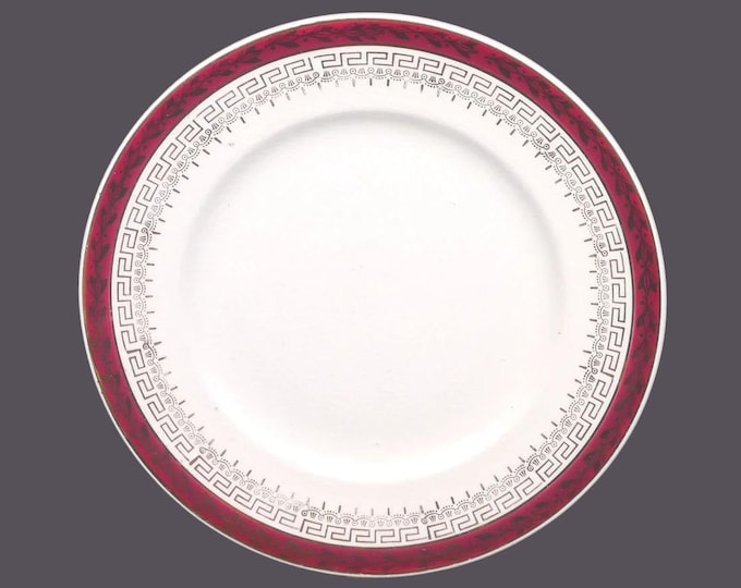 North Staffordshire Pottery NOS1 | Royalty dessert plate made in England. Sold individually.