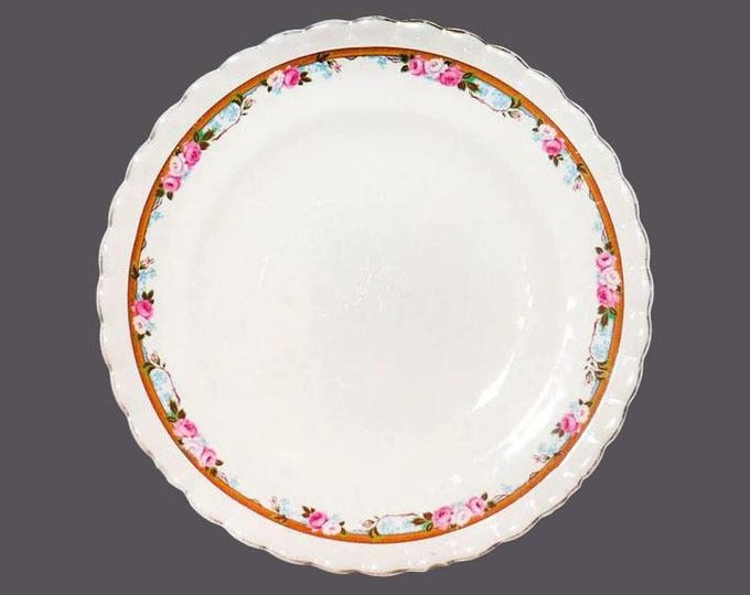 Antique art-nouveau period J&G Meakin Arlington dinner plate made in England.