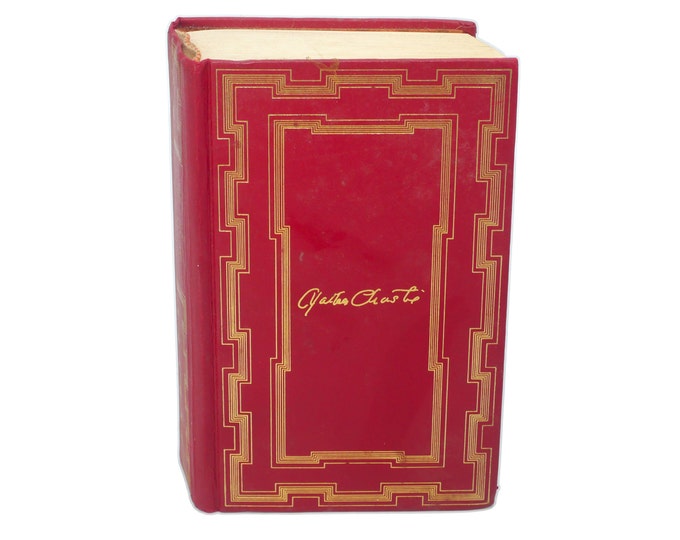 Agatha Christie hardcover book Poirot's Early Cases, Postern of Fate. Agatha Christie Collected Works. Printed Deyell Canada.