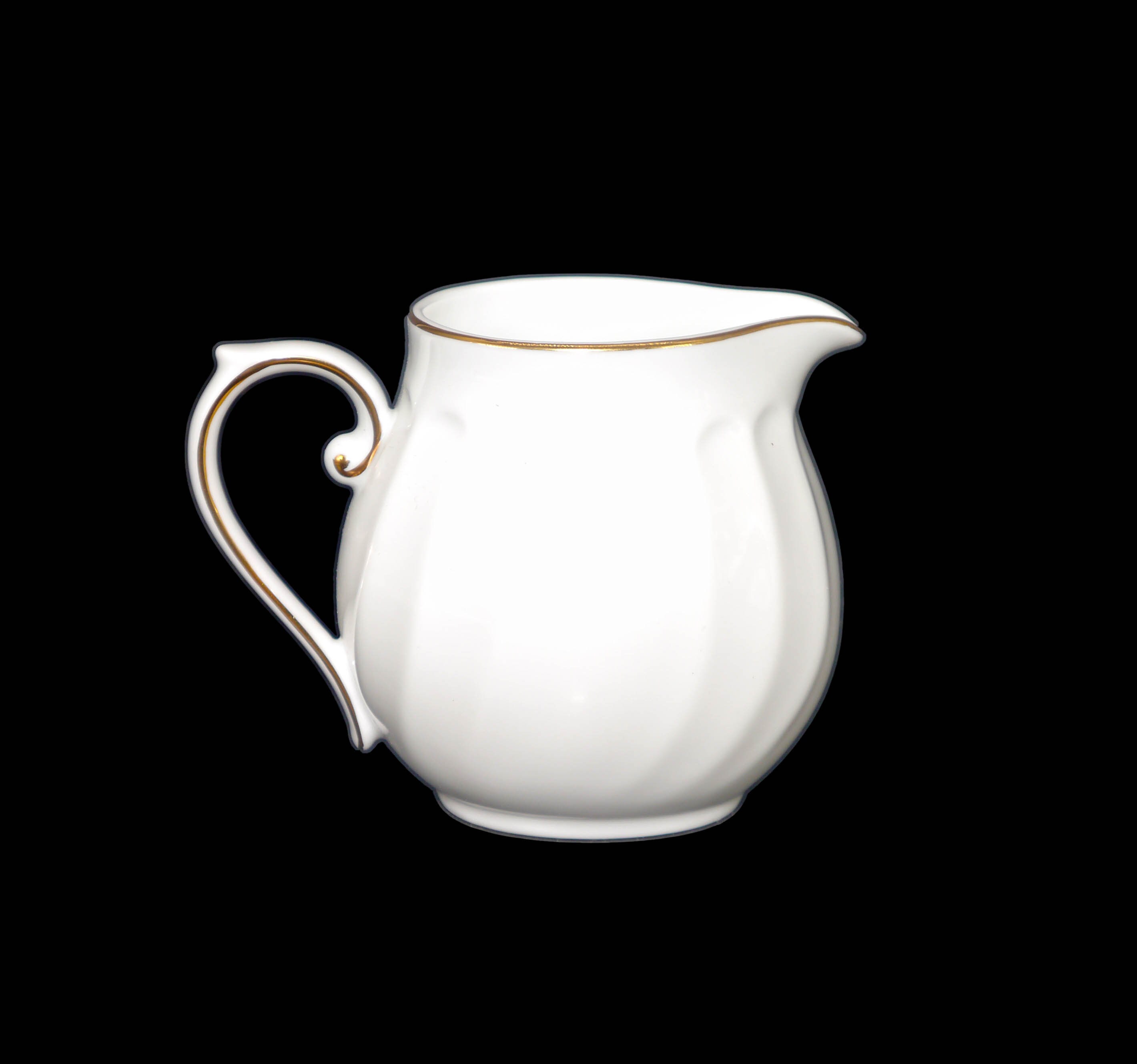 Mikasa Wedding Band Gold creamer jug made in Japan.