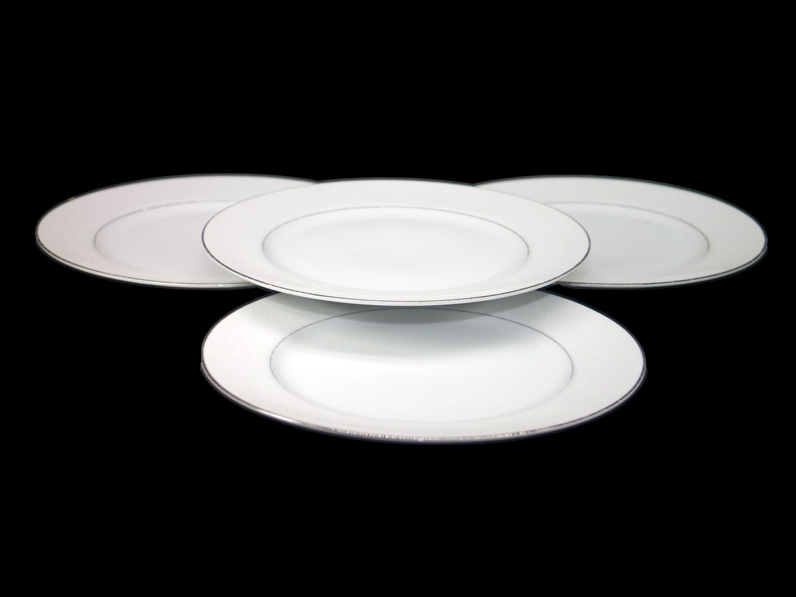 Four Royal Cameo Spanish Lace Dinner Plates Made in Japan. Etsy Canada