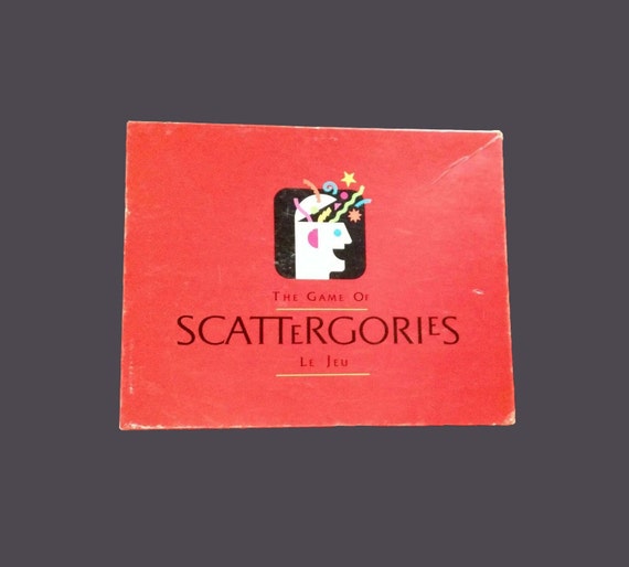 Juego de mesa Scattergories publicado por Milton Bradley. Fabricado en  EE.UU. Completo. -  México