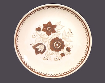 Vintage Jeannette Royal China Nootmuskaat dinerbord gemaakt in de VS. Gebrek.