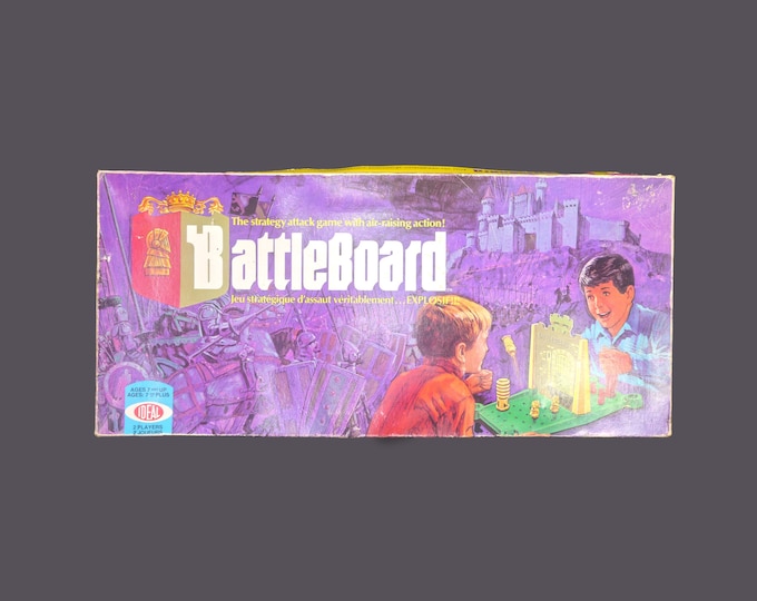 Ideal Toy Company Battleboard board game published 1972. Complete with instructions.