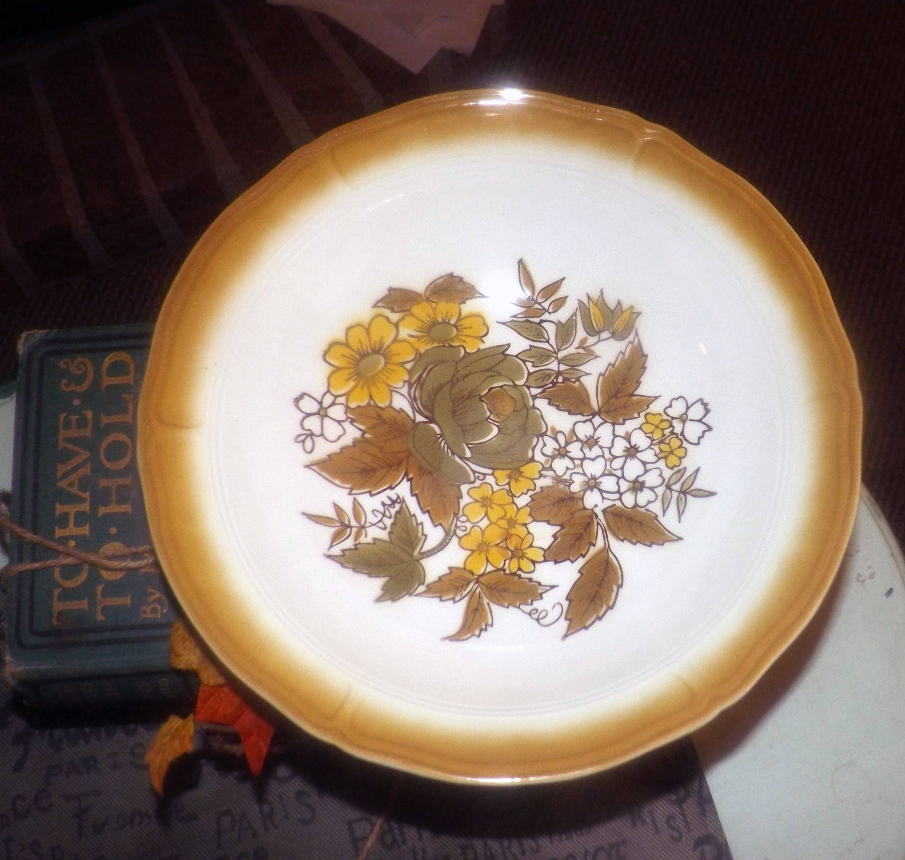 Vintage 1970s Mikasa Chatham Pattern 7145 Vegetable Serving Etsy