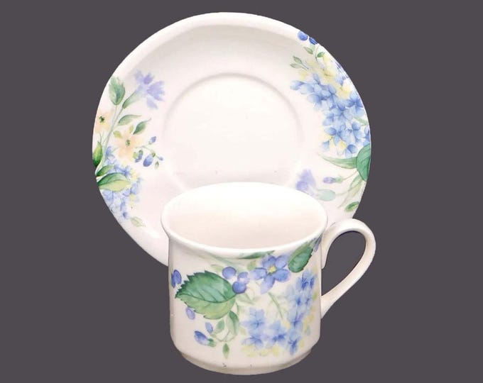 Royal Doulton Cottage Lane TC1203 cup and saucer set made in England. Sold individually.