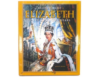 Vintage Queen Elizabeth II: Fifty Glorious Years, British Royalty Book