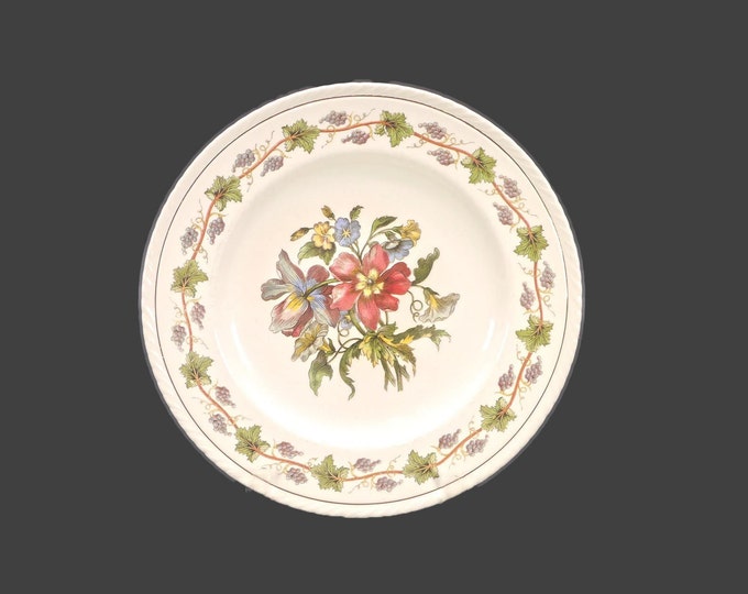 Antique Crown Ducal Riviera dinner plate made in England.