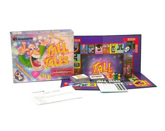 Vintage Tall Tales Storytelling board game. Waddingtons 1988. Complete.