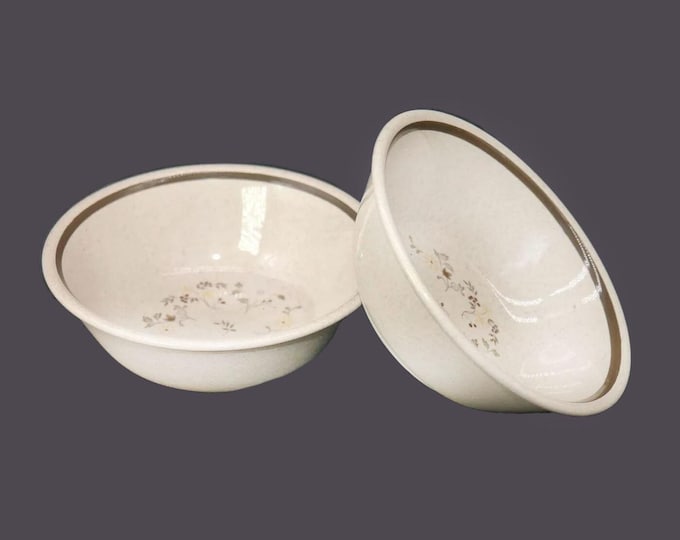 Vintage Royal Doulton Uplands LS1026 cereal bowls. Lambethware England. Two bowls.