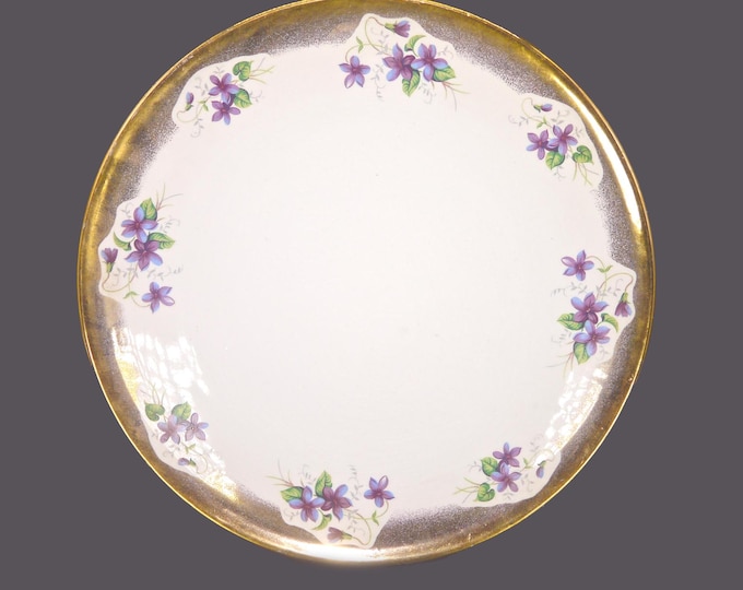 Herbert Aynsley HAY28 round cake serving platter made in England.