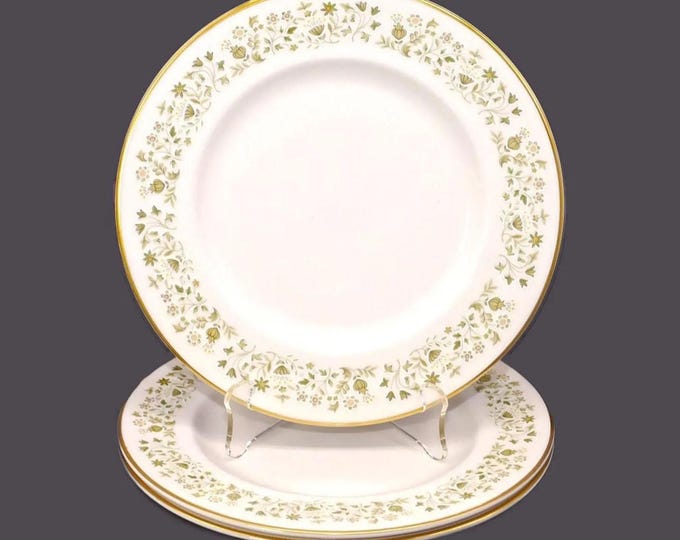 Vintage Royal Doulton Westfield TC1081 salad plates made England. 3 plates.