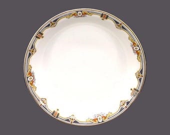 Antique J&G Meakin MEK170 fruit nappie, dessert bowl. Sol Sunshine Ironstone made in England. Flawed (see below)