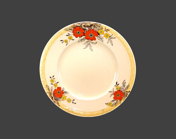 Antique art-nouveau era J&G Meakin Minuet (older) luncheon plate made in England.