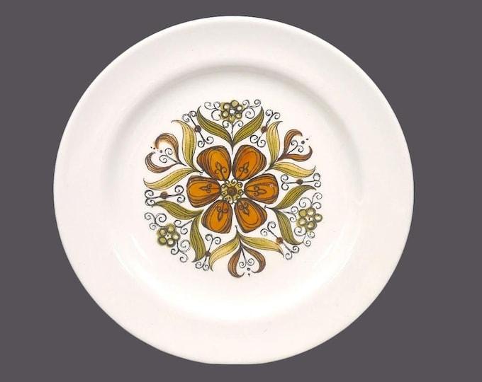 Wood & Sons Boutique bread plate. Alpine White ironstone made in England. Sold individually.