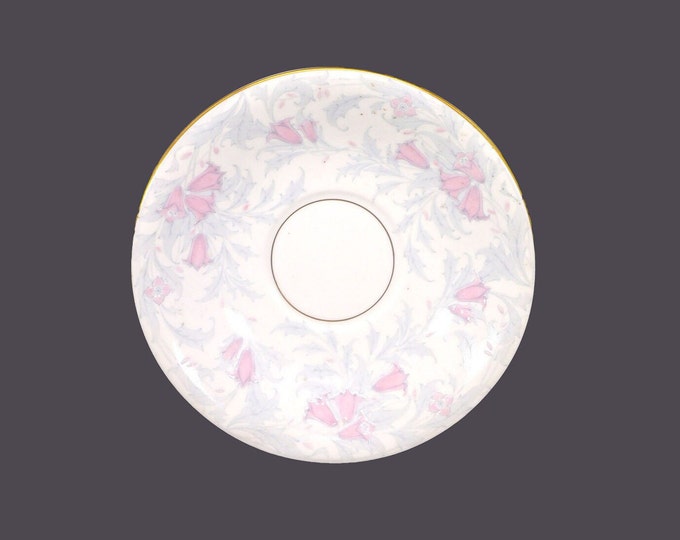 Minton The Debutante | Debutante Gray S295 orphaned saucer only. Bone china made in England.