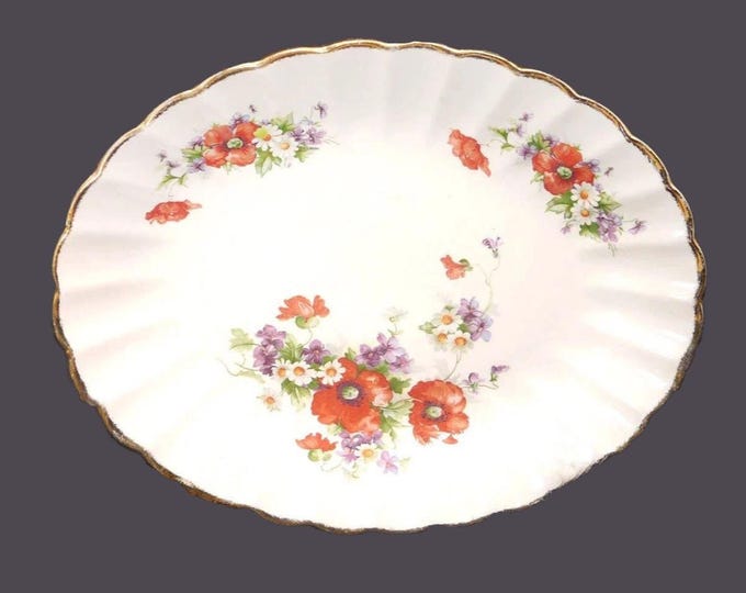 Sovereign Potters 770 Primrose oval platter. English ironstone decorated in Canada.