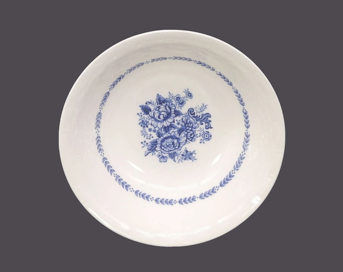 Mayfair Royal Florence round serving bowl. Blue-and-white tableware made in Japan.