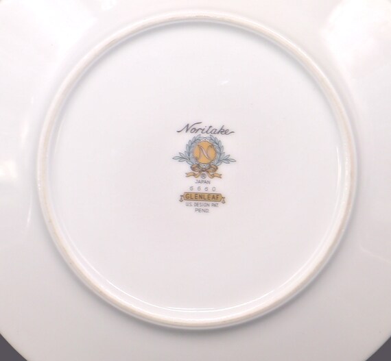 Vintage Noritake Glenleaf 6660 bread plate made in Japan. - Etsy 日本