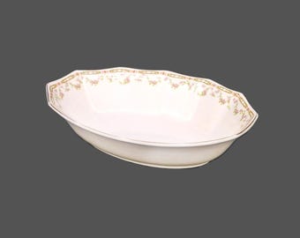 Antique Johnson Brothers JB105 oval serving bowl made in England. Flaw.