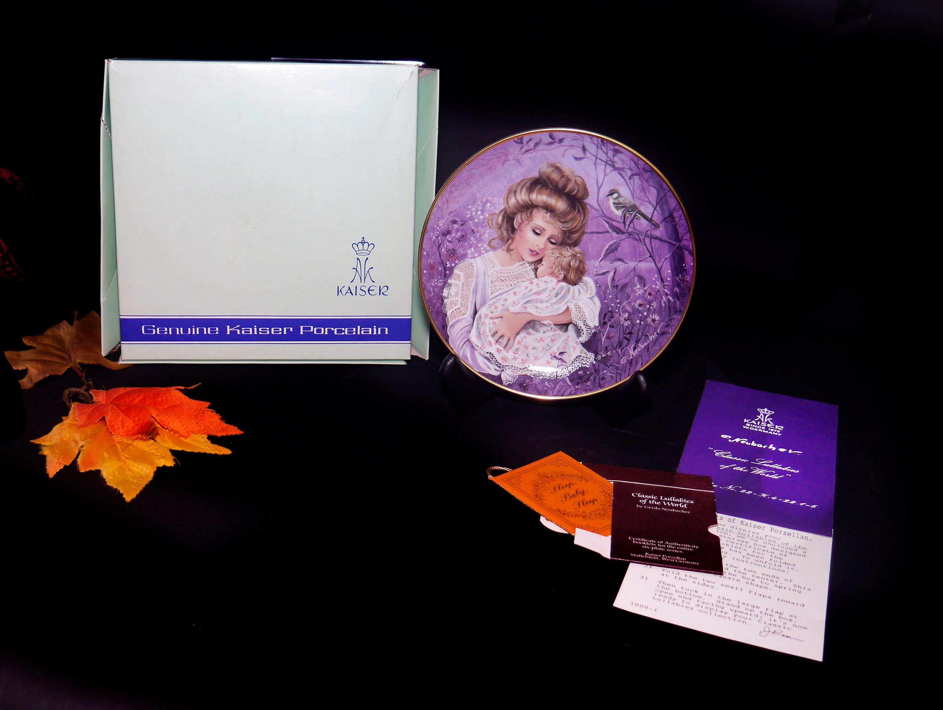 Kaiser The Mockingbird Lullabies of the World numbered collector plate