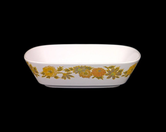 Noritake Sunny Side stoneware serving bowl. Progression Stoneware made in Japan.