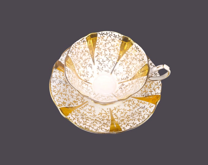 Queen Anne 5693 bone china tea set made in England.