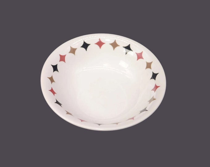 TG Green Quatro coupe cereal bowl. Gayday Tableware designed by Berit Ternell made in England.