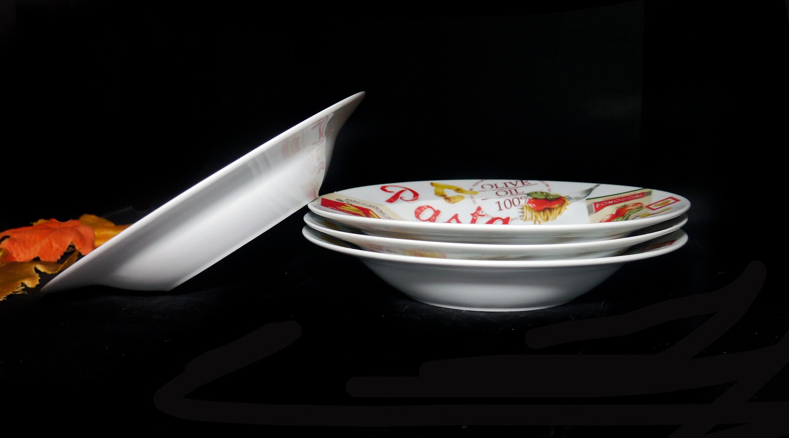 Set of Four Stokes Pasta Spaghetti Olive Oil 100 Individual Etsy Canada