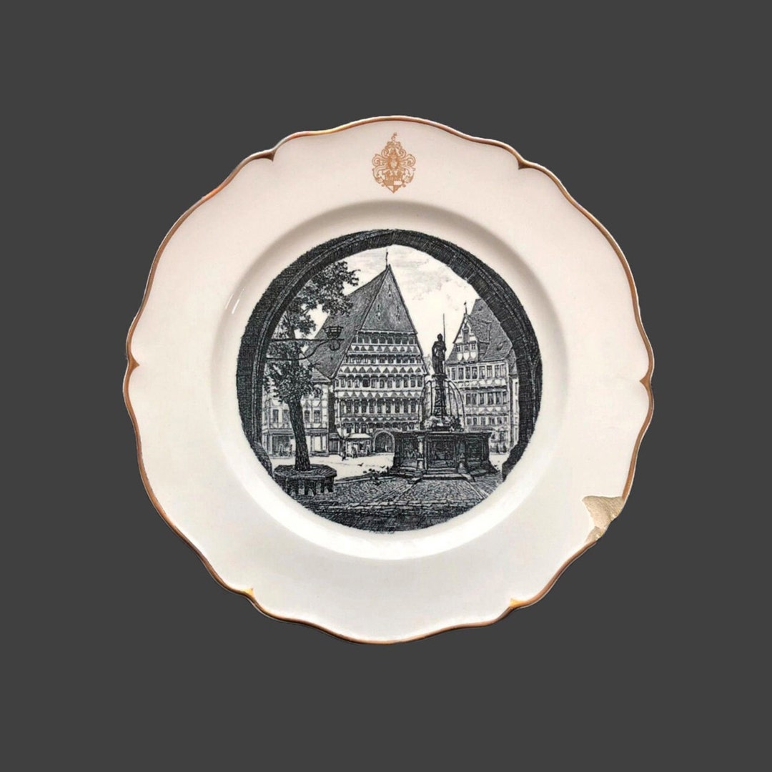 Villeroy Und Boch Dresden Stempel Bedeutung Villeroy & Boch Dresden Limited-edition Display Plate. Hildeshiem