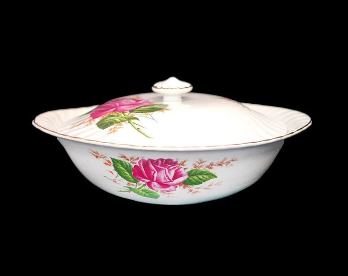 Swinnerton's Royal Wessex Alicia covered lugged vegetable serving bowl made in England. Hard to find.